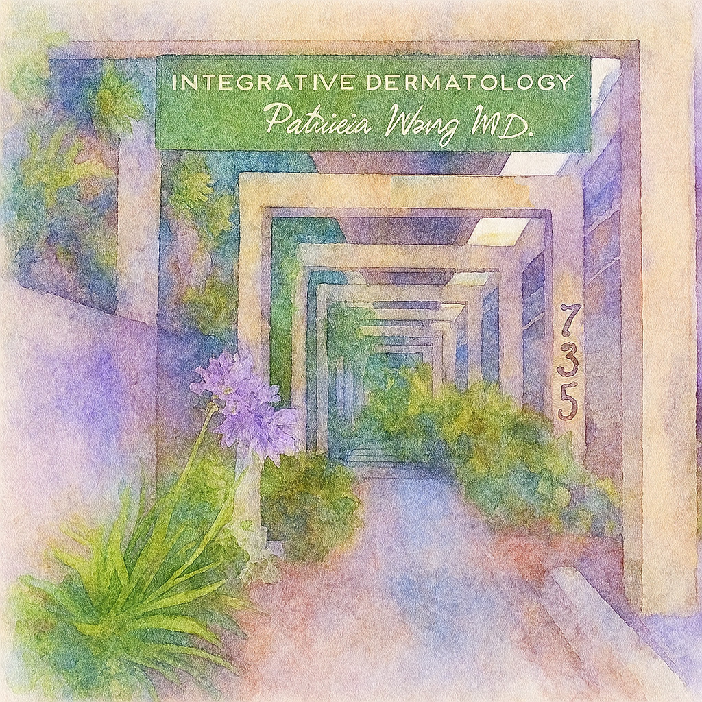 Integrative Dermatology Office Entrance at 735 Cowper Street
